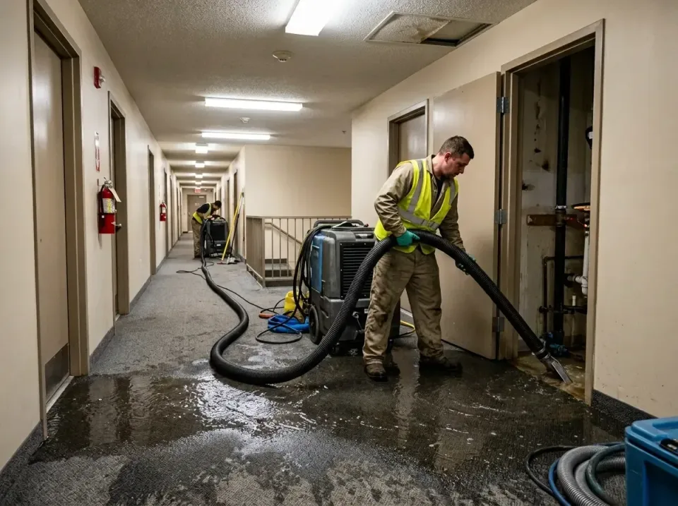 multi-unit-apartment-hallway-f-005 — frequently asked questions, Emergency Burst Pipe Water Extraction & Removal in Bethlehe…